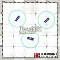 ���������� ��� �������� �������� ������� Glasslock GL-545 �������, 3 �� (3x165 ��)